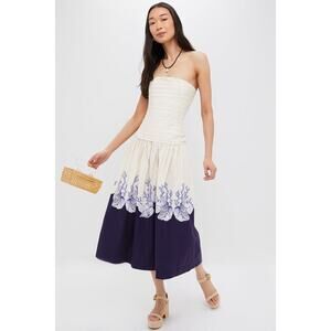 CAROLINA K. Shell Cream Malla Dress Size M NWT Retail $525